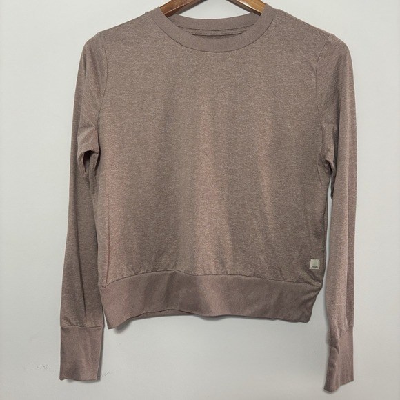 Vuori Tops - Vuori Daydream Crew Women's Long Sleeve Lightweight Top Shirt Small Active